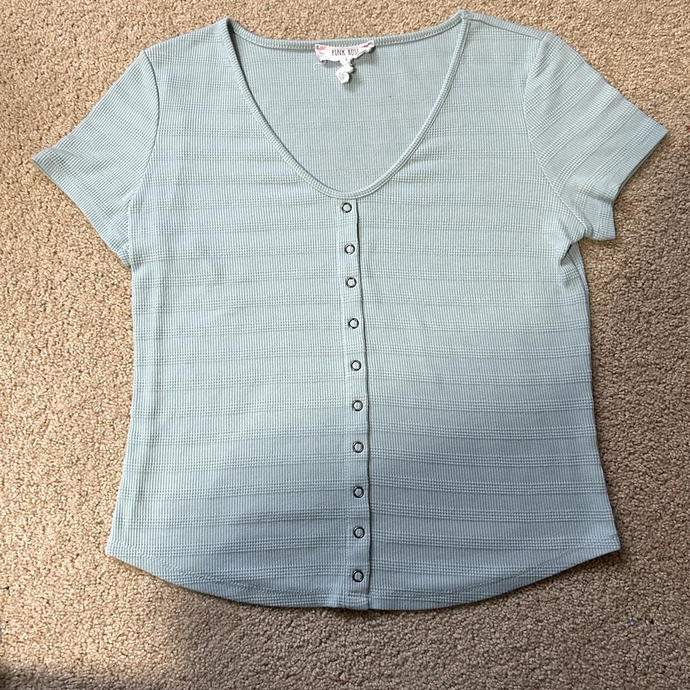 Light blue t-shirt from Pink rose!!
